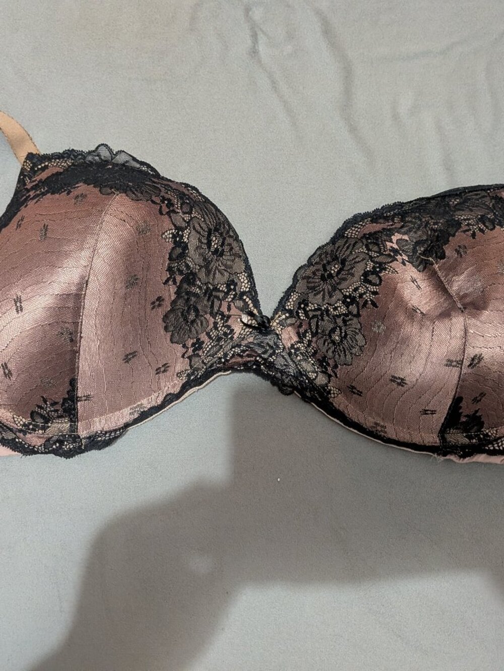 Parissa Satin-Like Bra (40H)